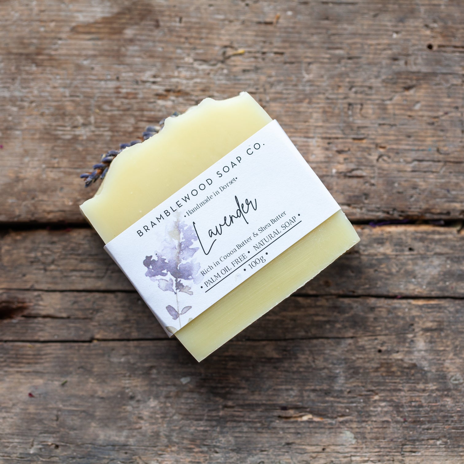 Lavender Soap - Bramblewood Soap co - Life Before Plastic
